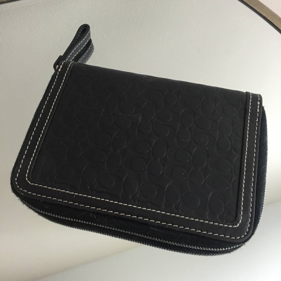 Vintage COACH Black Notepad Holder - Picture 4 of 7